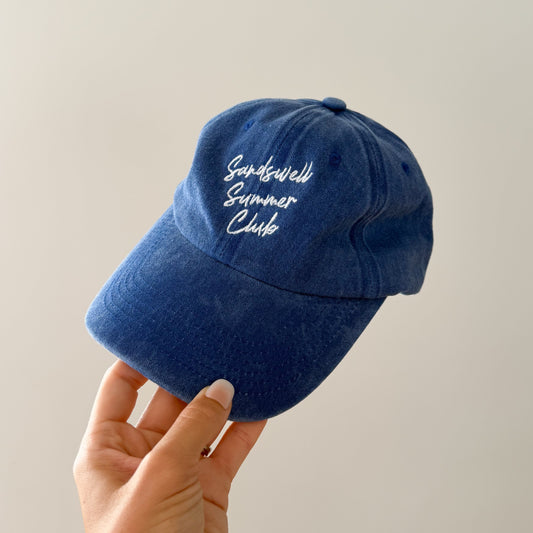Sandswell Summer Club Cap | Blue
