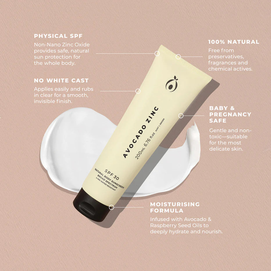 SPF 50 Natural Body Sunscreen